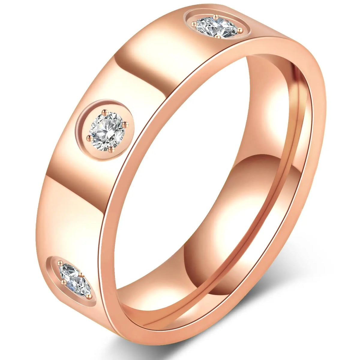 Etched Band Ring