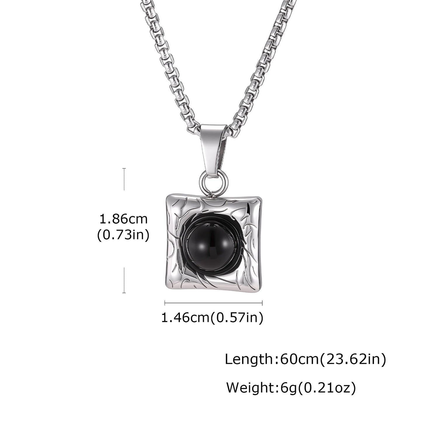 Stone Pendant Necklace