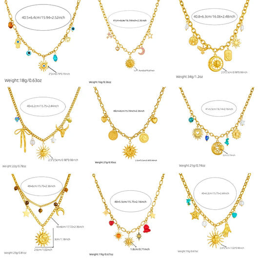 Celeste Charm Necklace