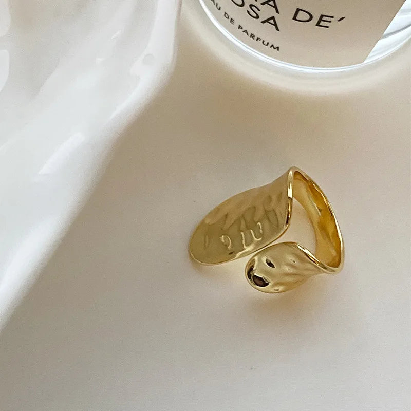 Sculpted Statement Ring