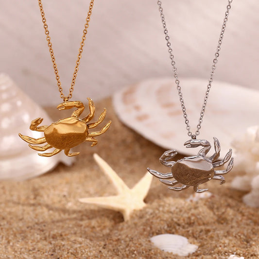 Cangrejito Crab Pendant Necklace