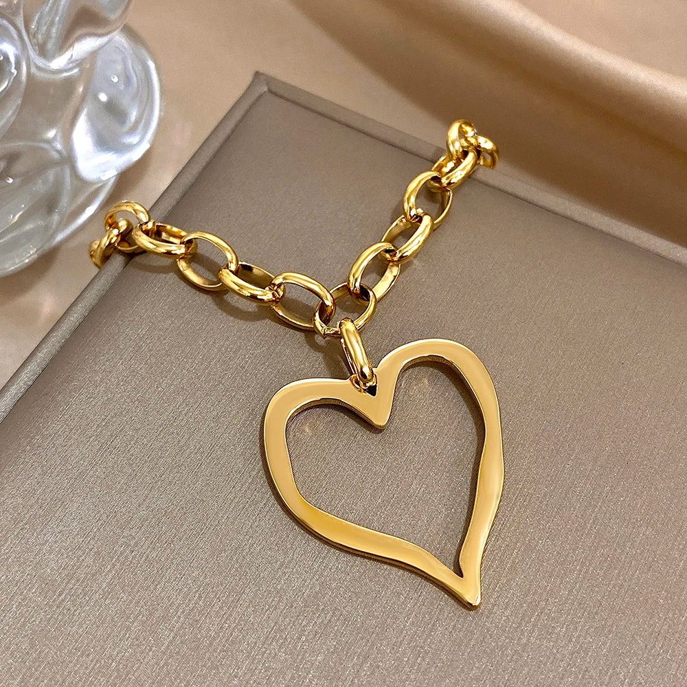 Chunky Heart Necklace
