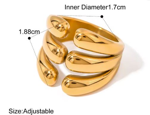 Line Asymmetric Open Ring
