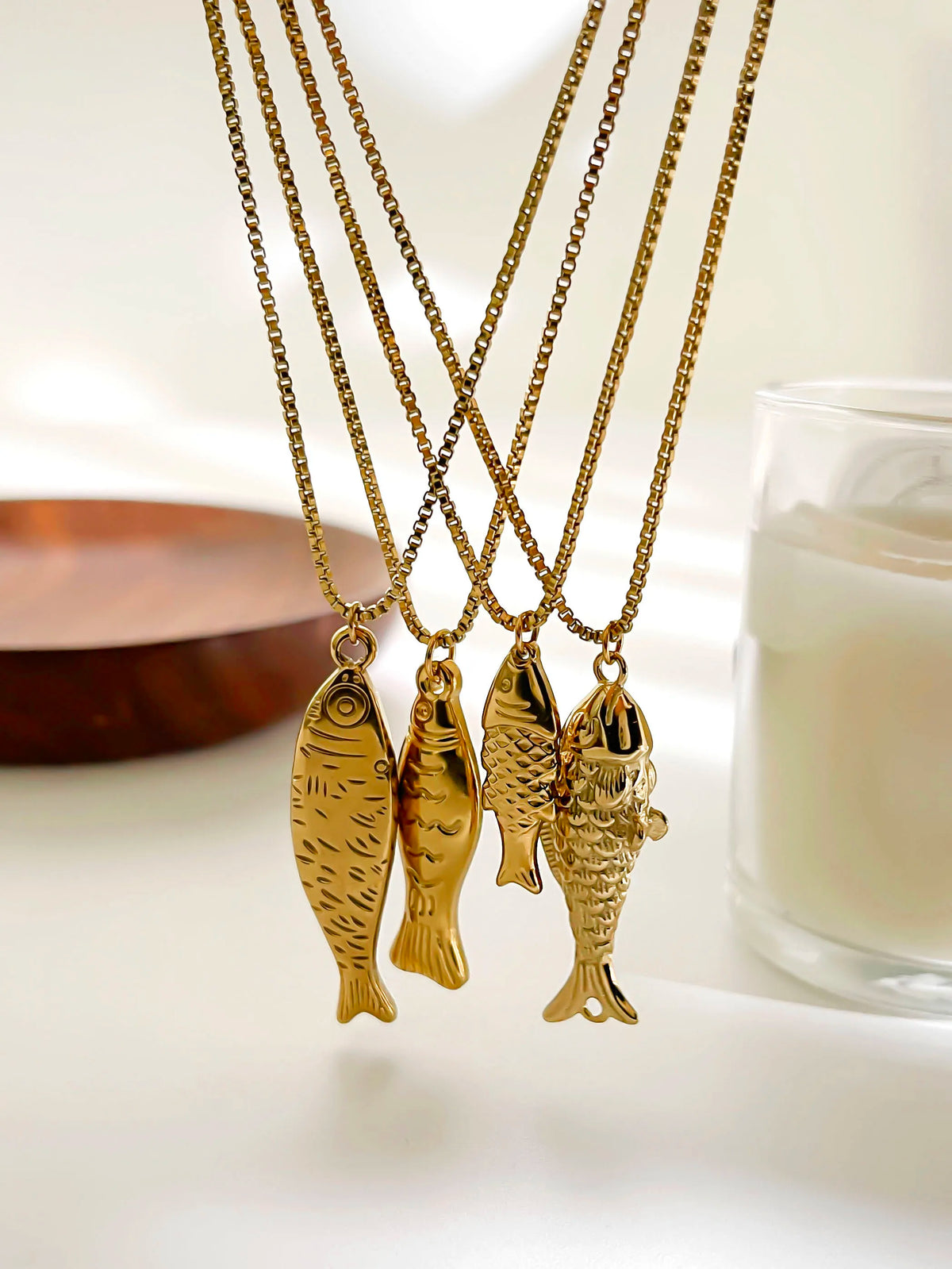 Pescadito Pendant Necklace
