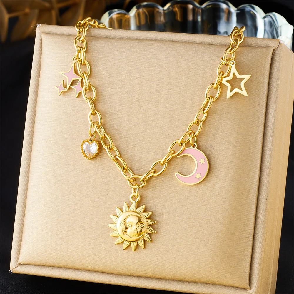 Celeste Charm Necklace