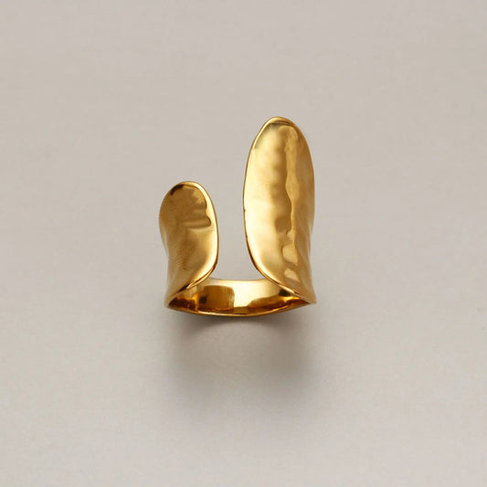 Sculpted Statement Ring