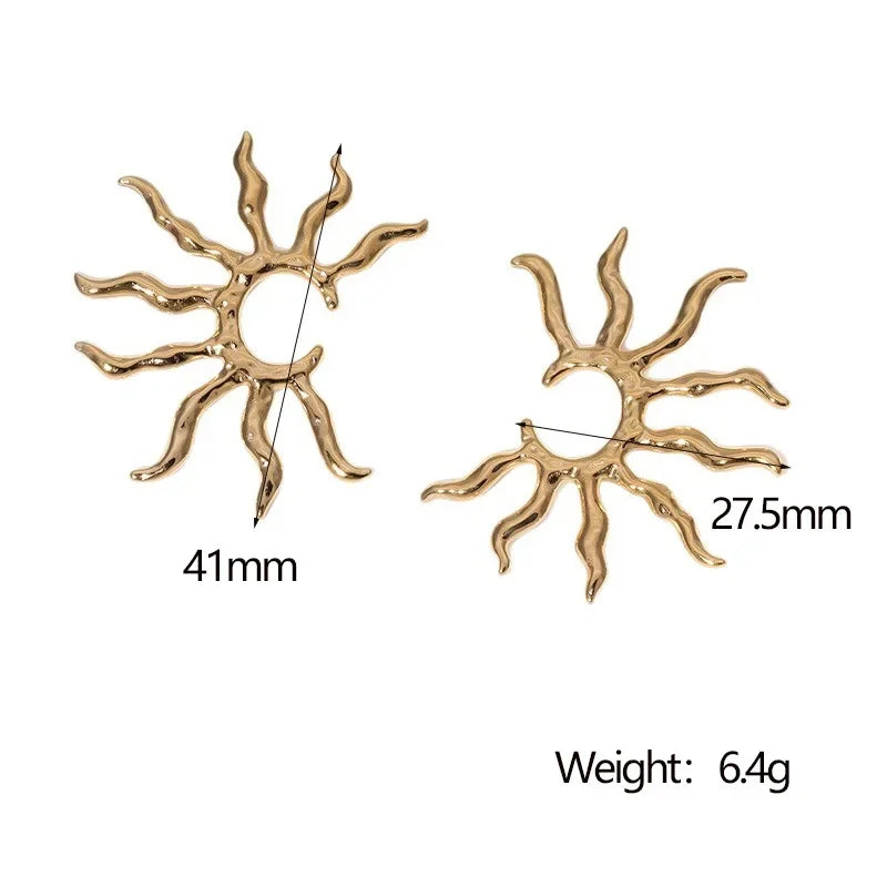 Radiant Sunburst Earrings