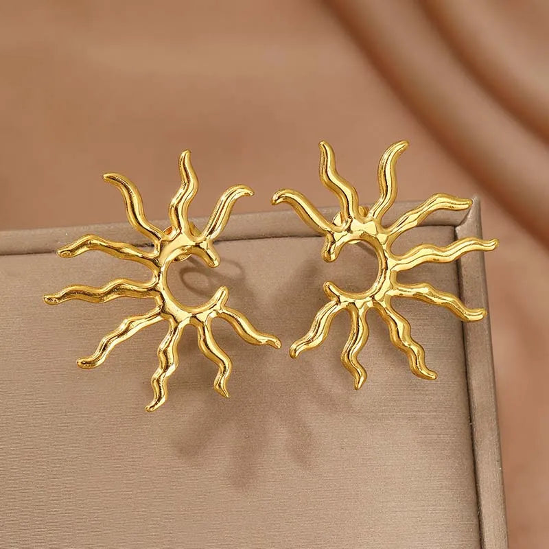 Radiant Sunburst Earrings