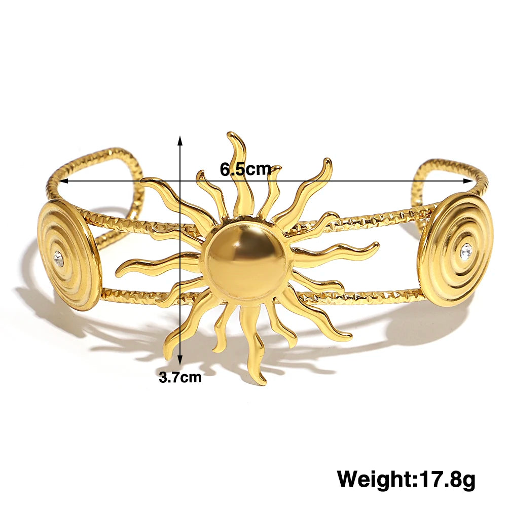 Soleil Spiral Cuff