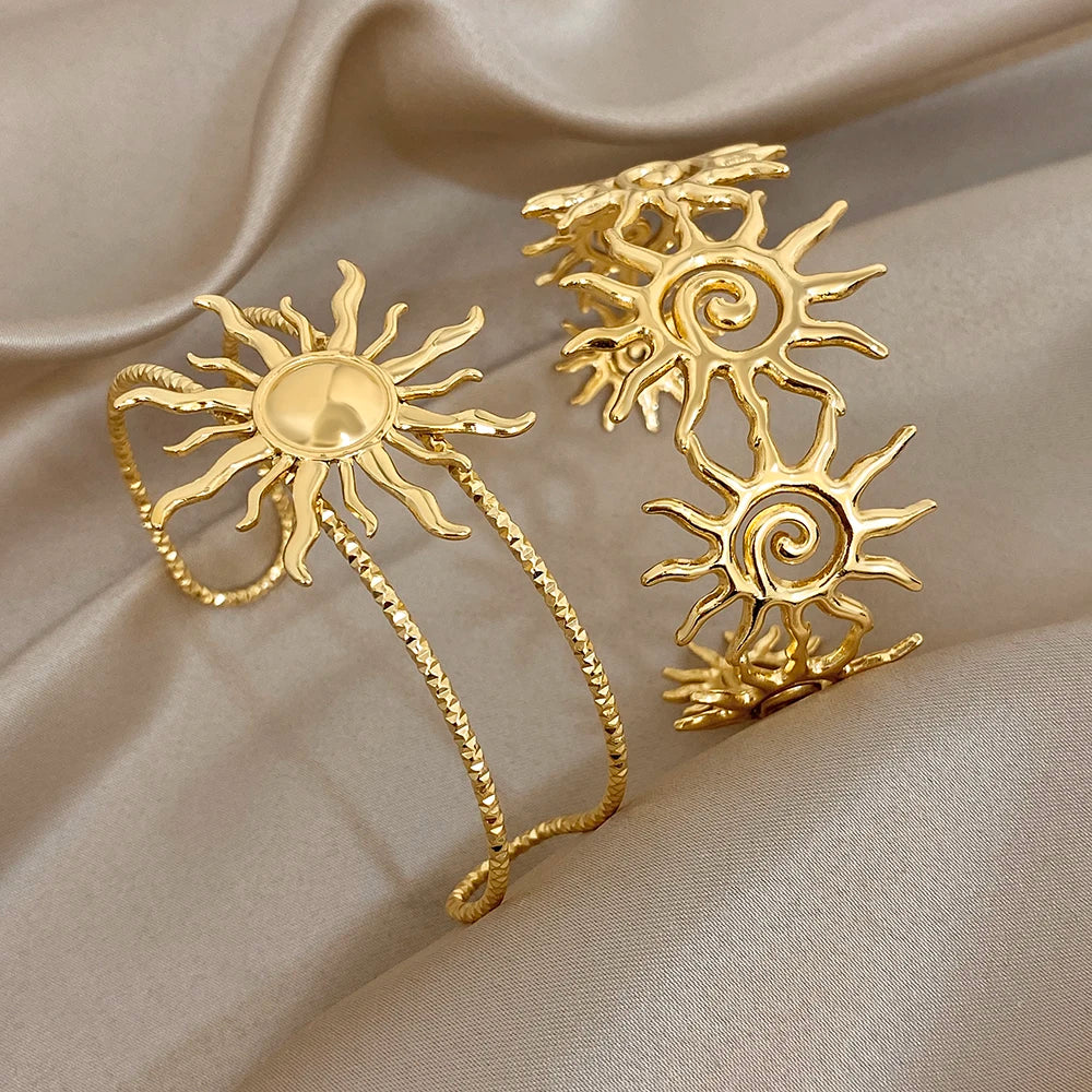 Soleil Spiral Cuff