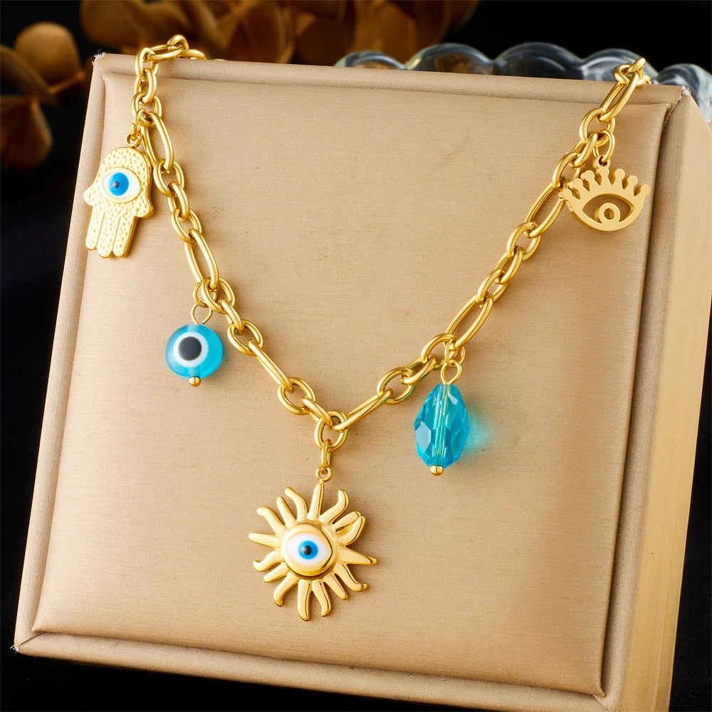 Celeste Charm Necklace