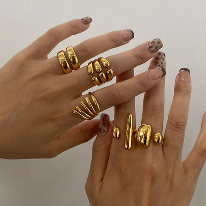 Line Asymmetric Open Ring