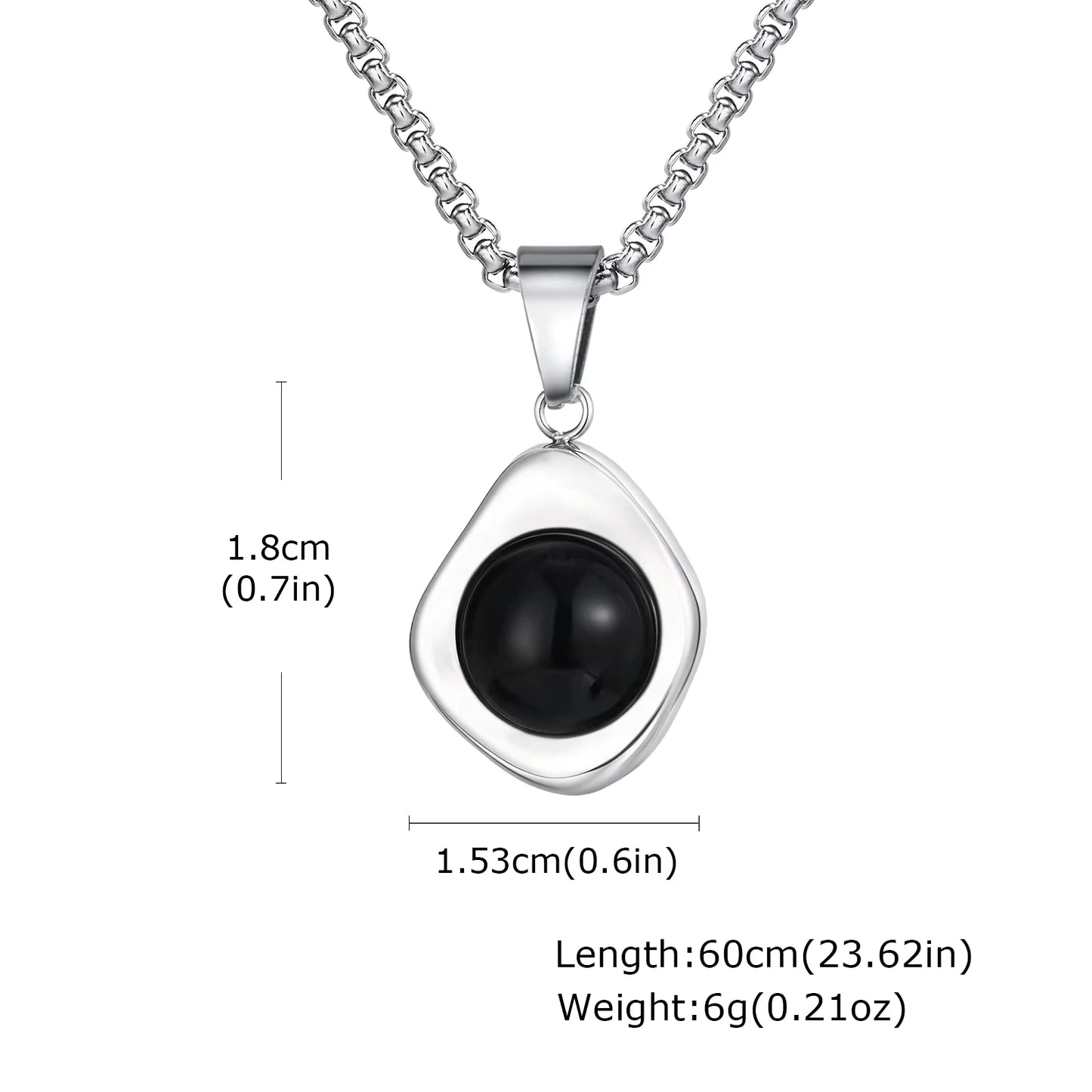 Stone Pendant Necklace