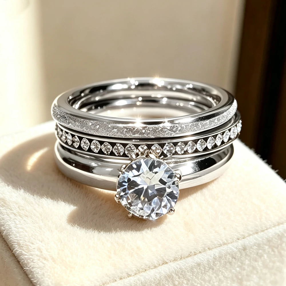 Traveler's Stack Ring Set