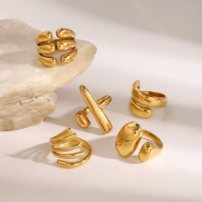Line Asymmetric Open Ring