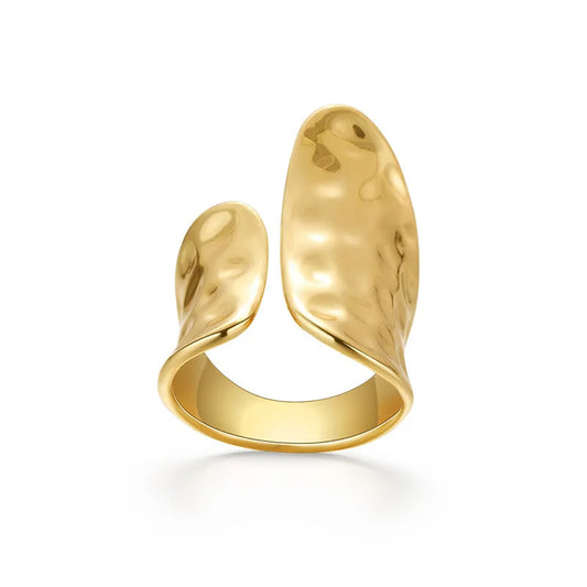 Sculpted Statement Ring