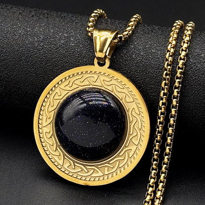 Grounded Tiger Eye Pendant