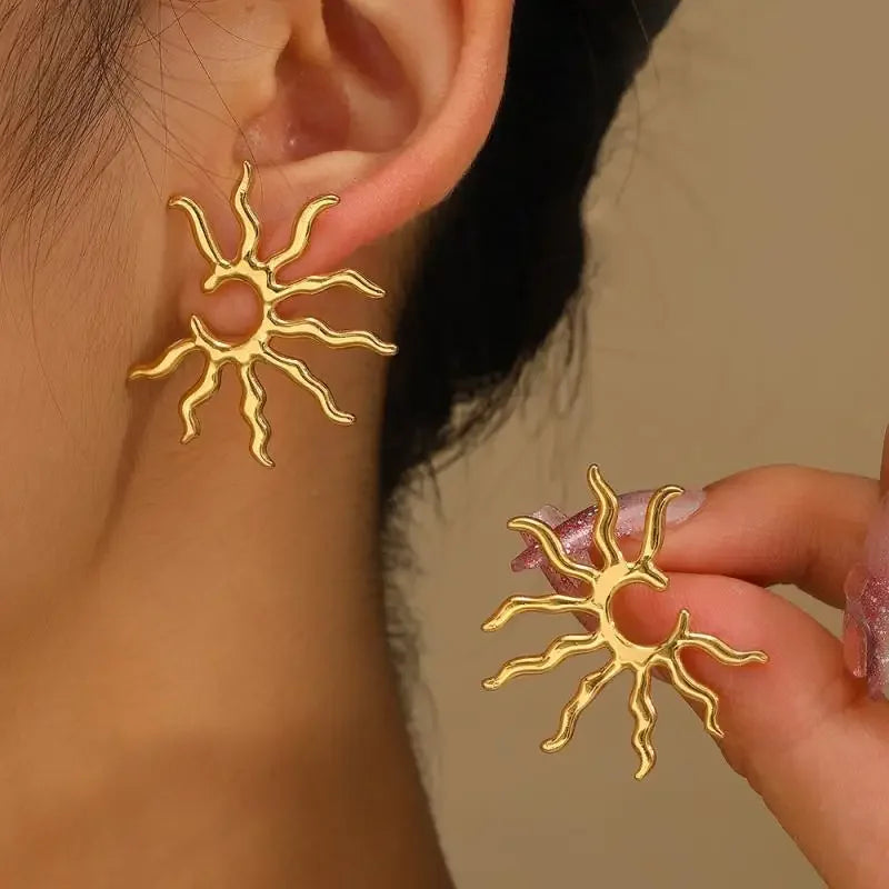 Radiant Sunburst Earrings