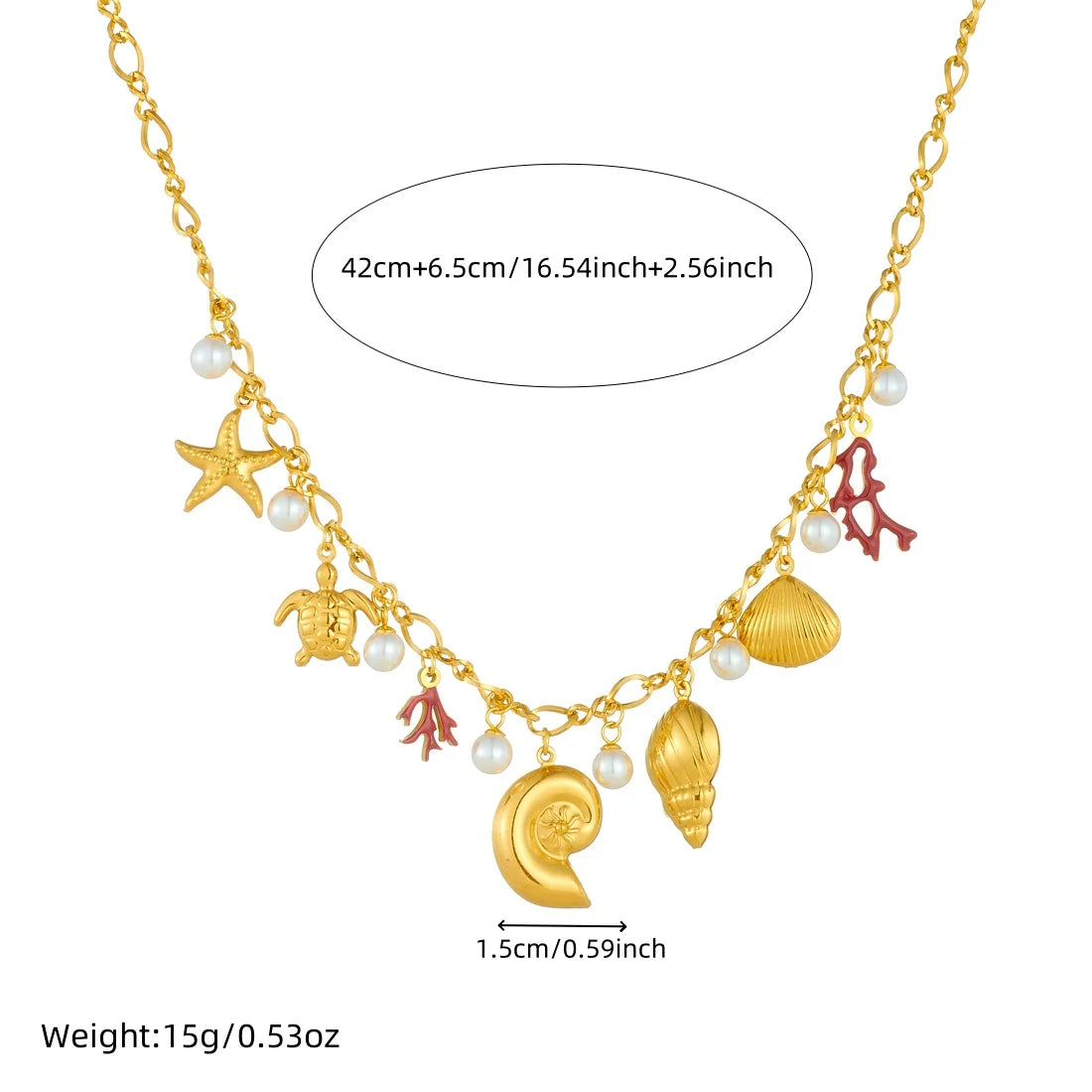 Arrecife Charm Necklace