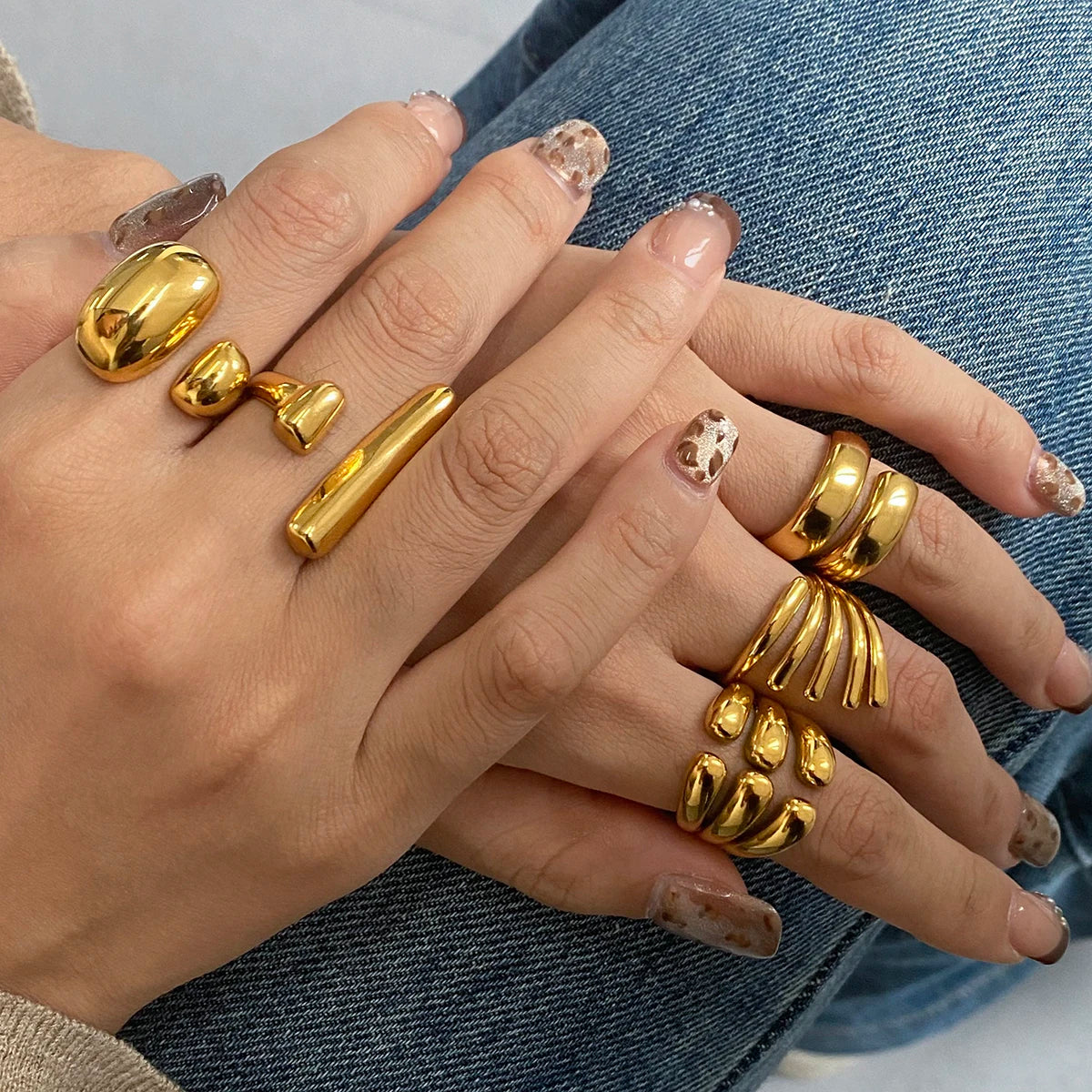 Line Asymmetric Open Ring