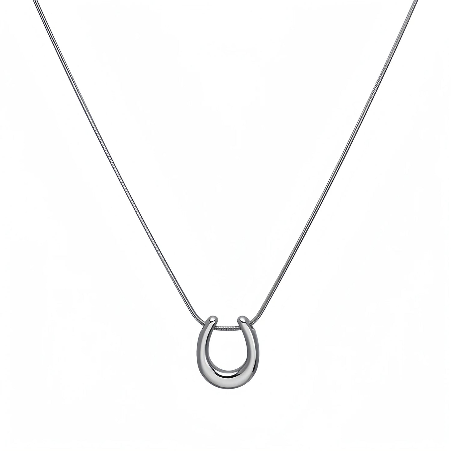 Horseshoe Pendant Necklace