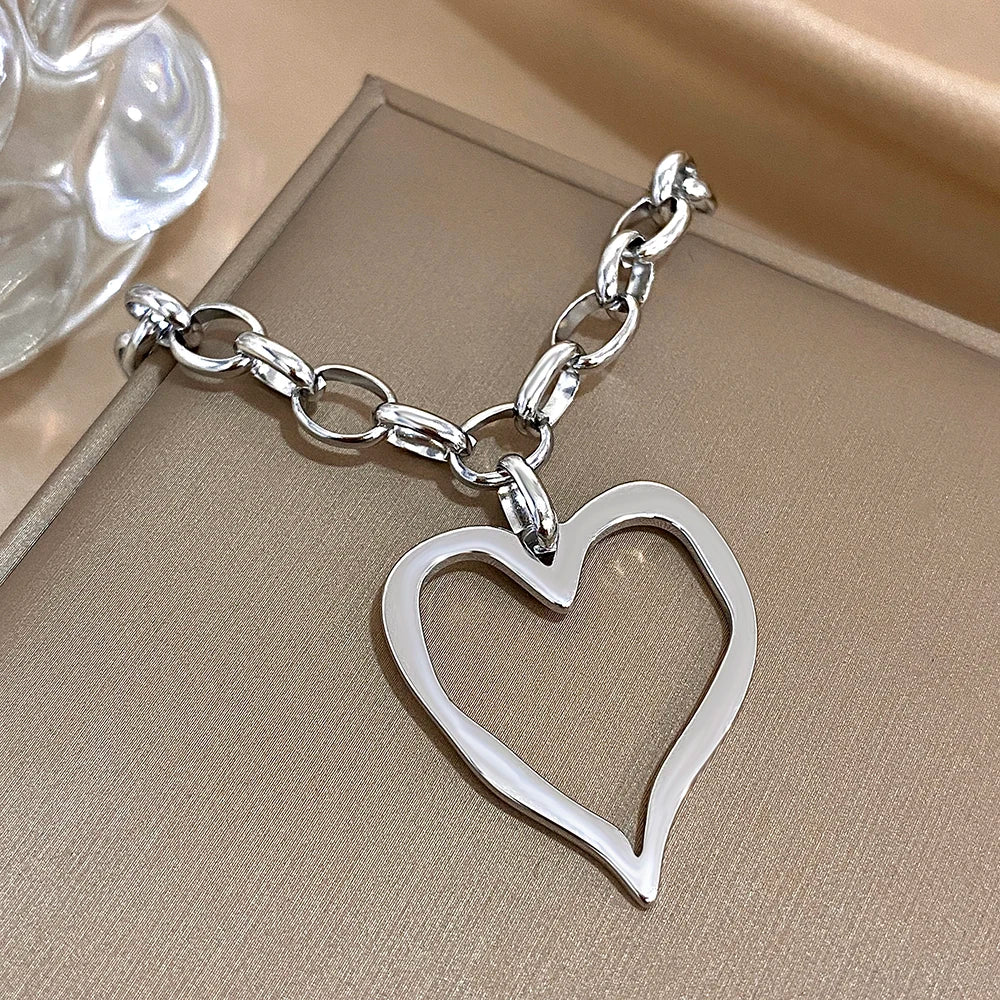 Chunky Heart Necklace