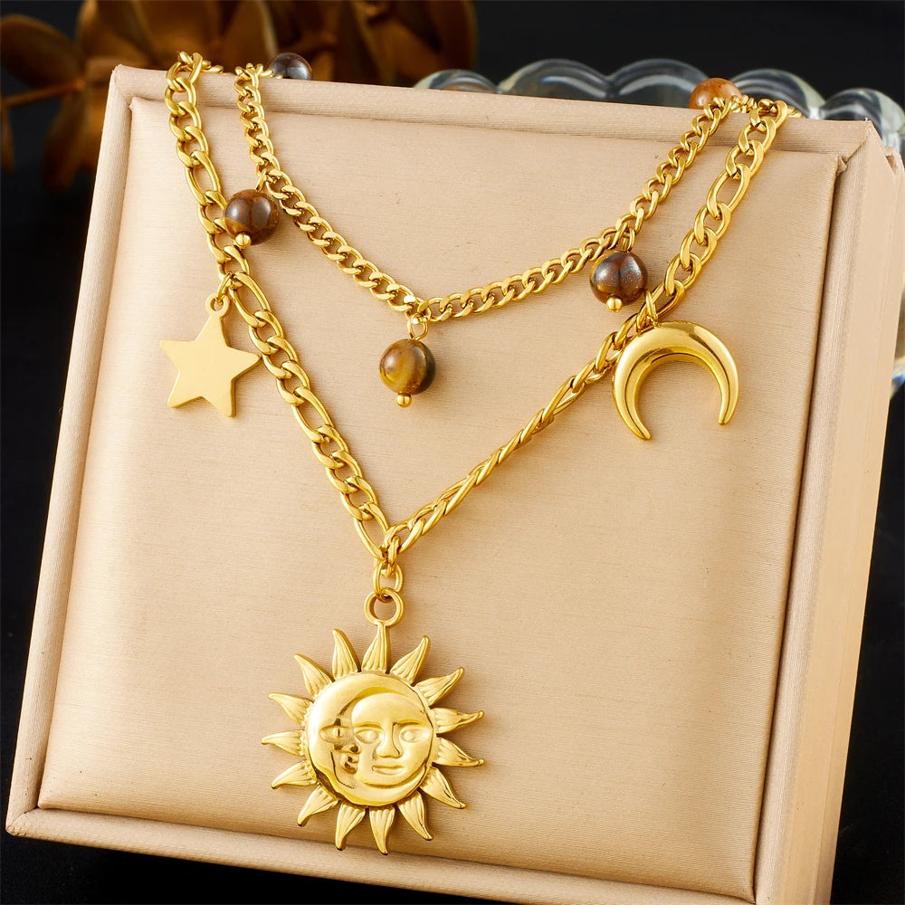 Celeste Charm Necklace