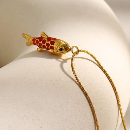 Suerte Koi Pendant Necklace