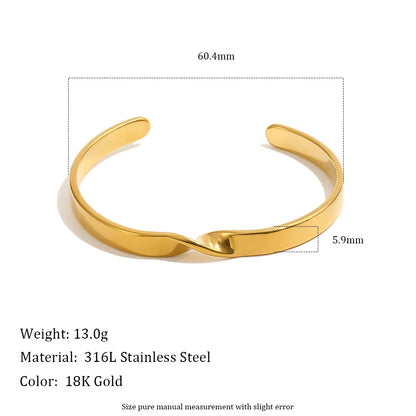 Oleaje Twisted Wave Cuff