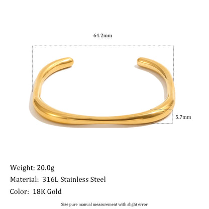 Oleaje Twisted Wave Cuff