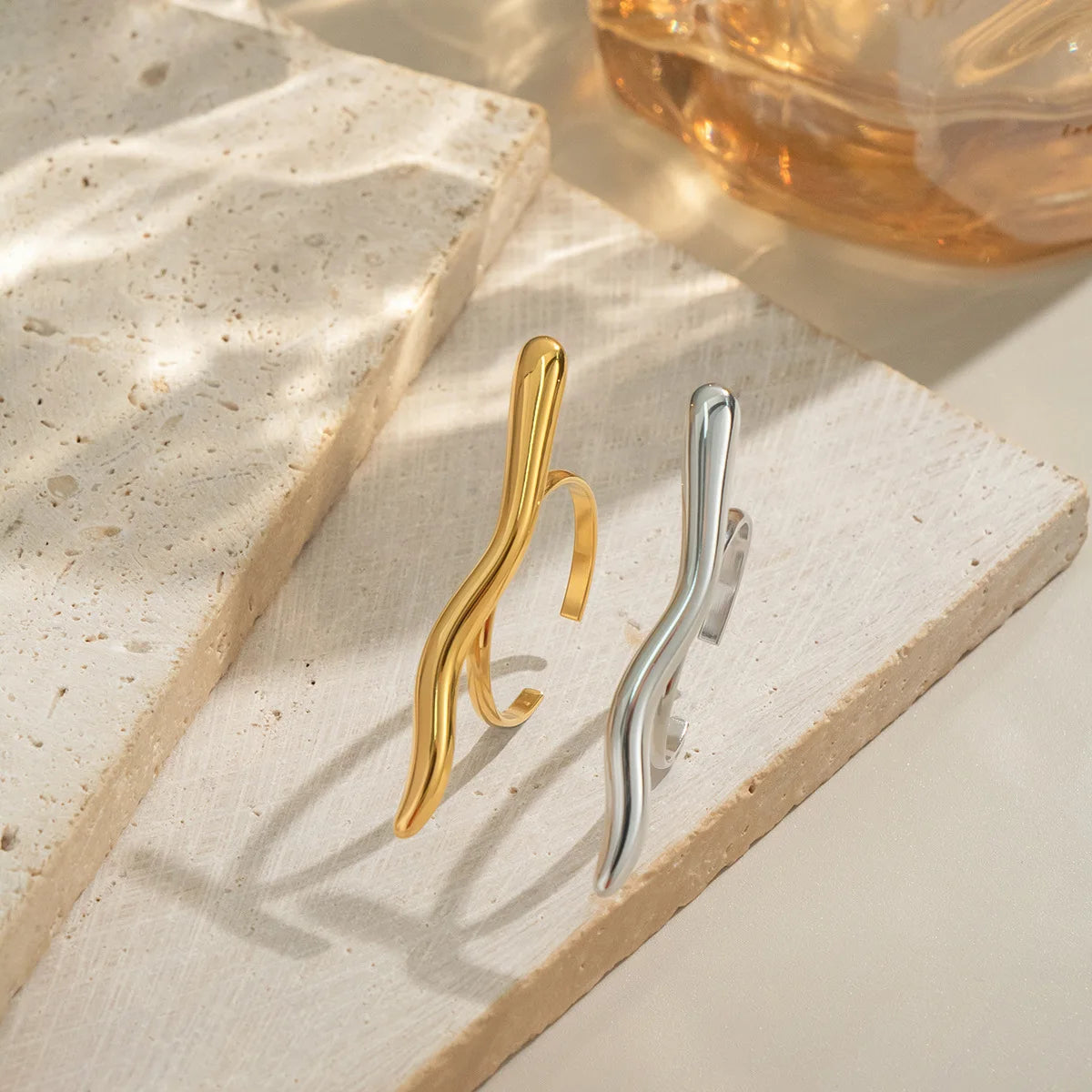 Ripple Wave Ring