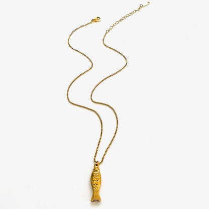 Pescadito Pendant Necklace