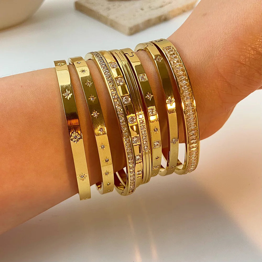 Sparkle Zircon Bangle