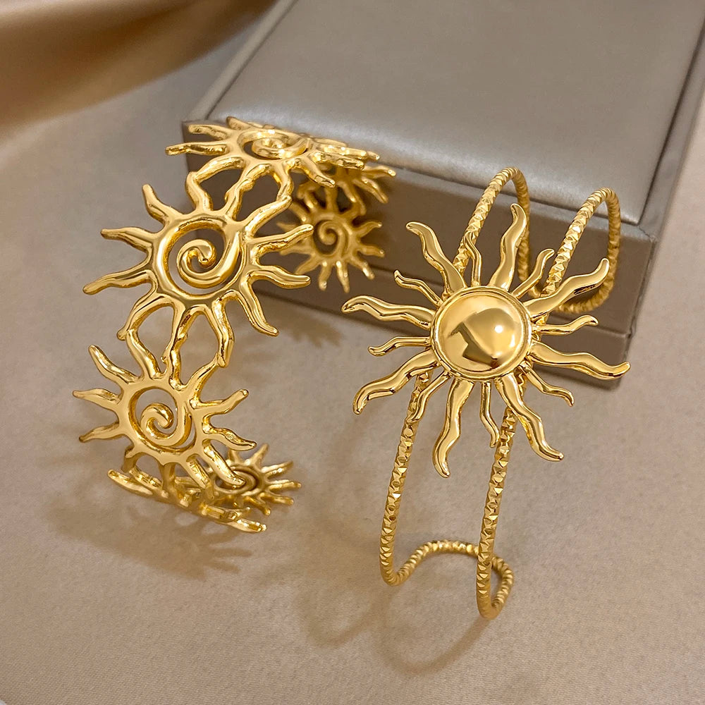 Soleil Spiral Cuff
