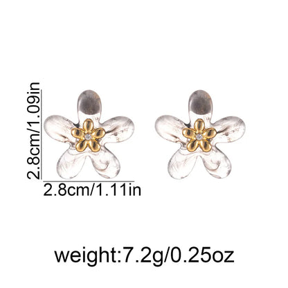 Flora Resin Flower Studs