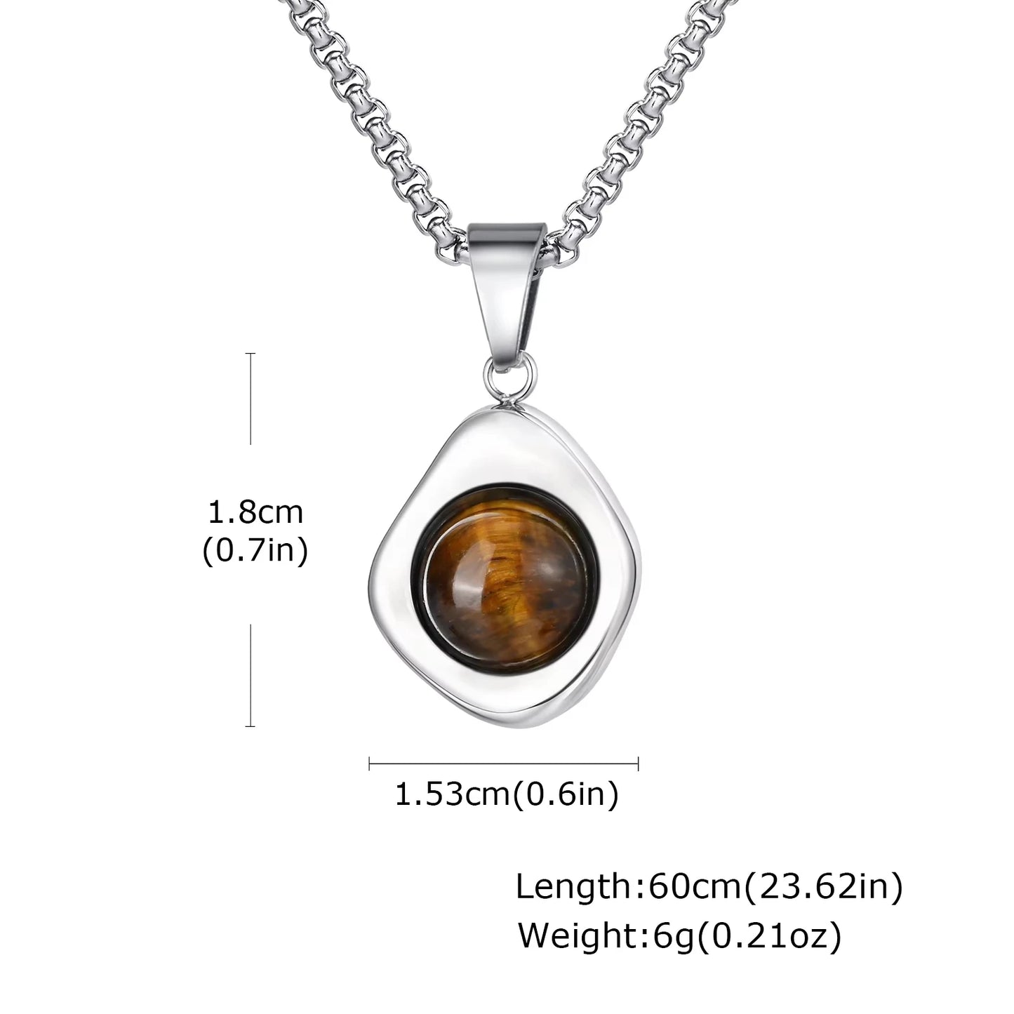 Stone Pendant Necklace