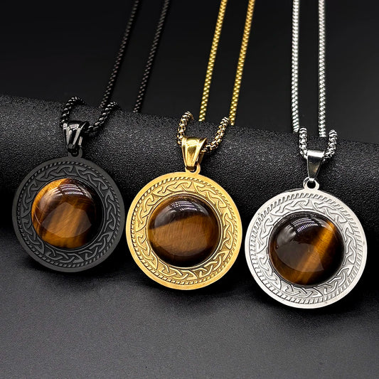 Raíz Tiger Eye Pendant