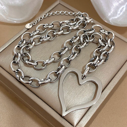 Chunky Heart Necklace