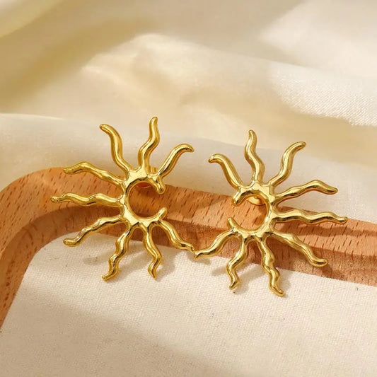 Radiant Sunburst Earrings