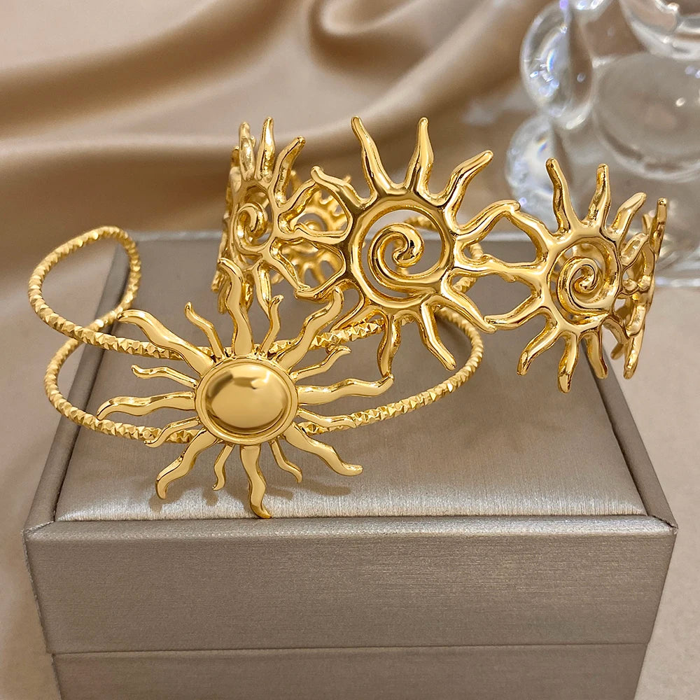 Soleil Spiral Cuff