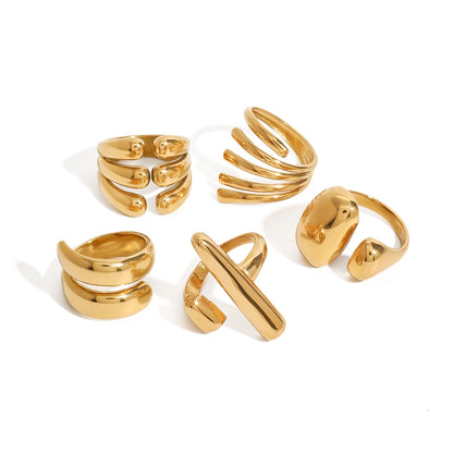 Line Asymmetric Open Ring