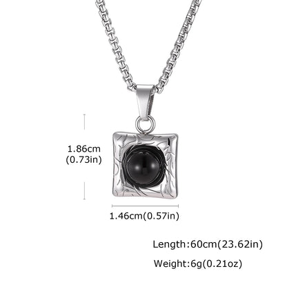 Stone Pendant Necklace