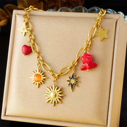 Celeste Charm Necklace