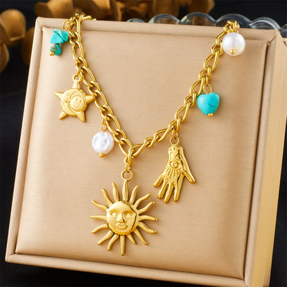 Celeste Charm Necklace