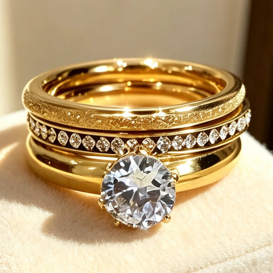 Traveler's Stack Ring Set
