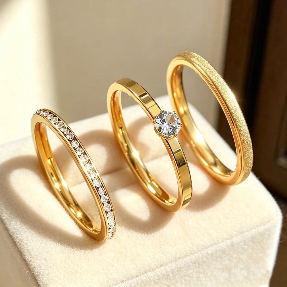 Traveler's Stack Ring Set