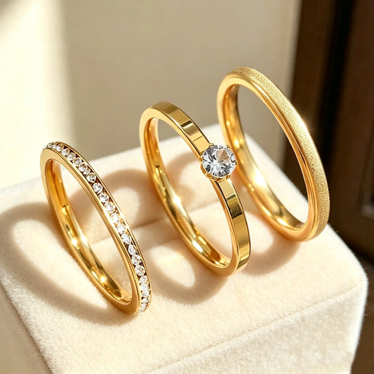 Traveler's Stack Ring Set
