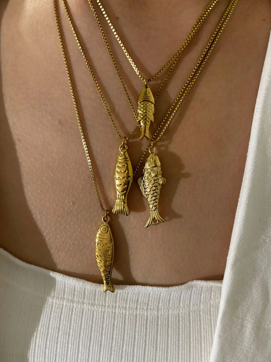 Pescadito Pendant Necklace