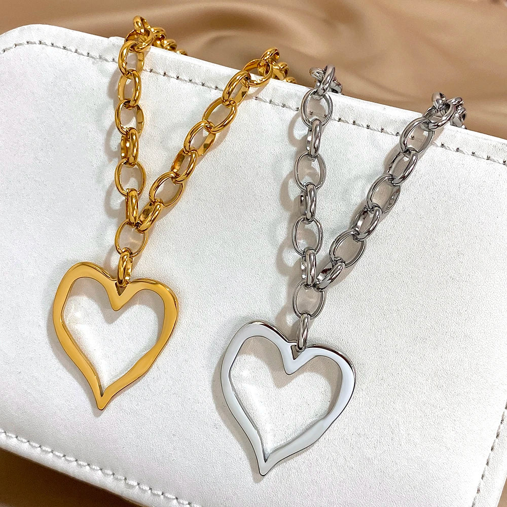 Chunky Heart Necklace