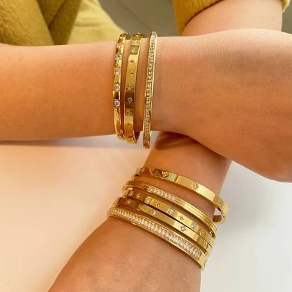 Sparkle Zircon Bangle